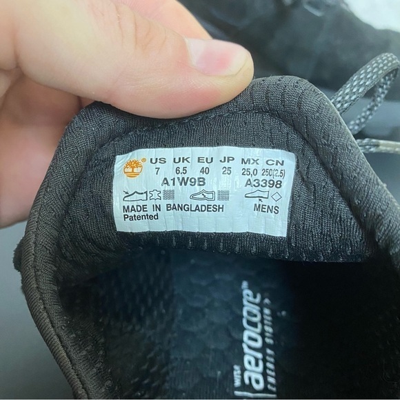 Timberland Brooklyn Oxford Black Suede Sneakers - Picture 8 of 13